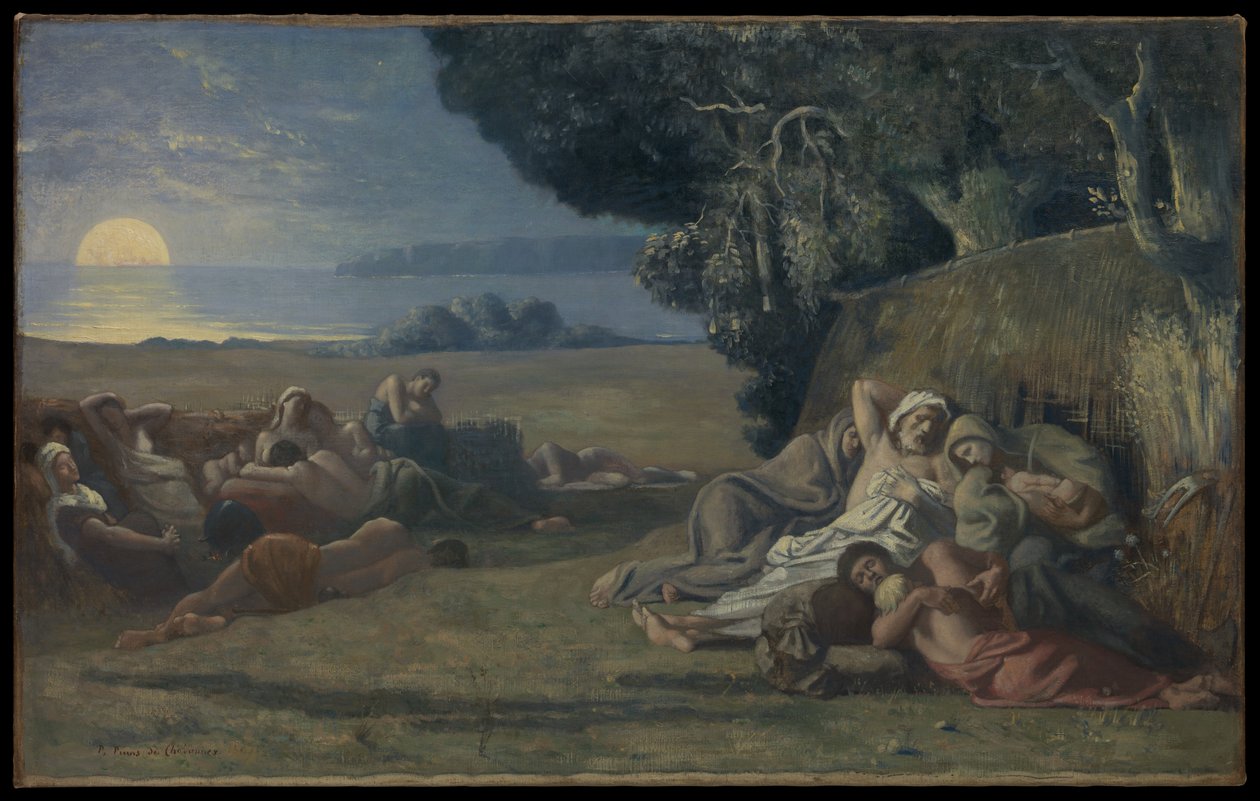 Søvn af Pierre Puvis de Chavannes