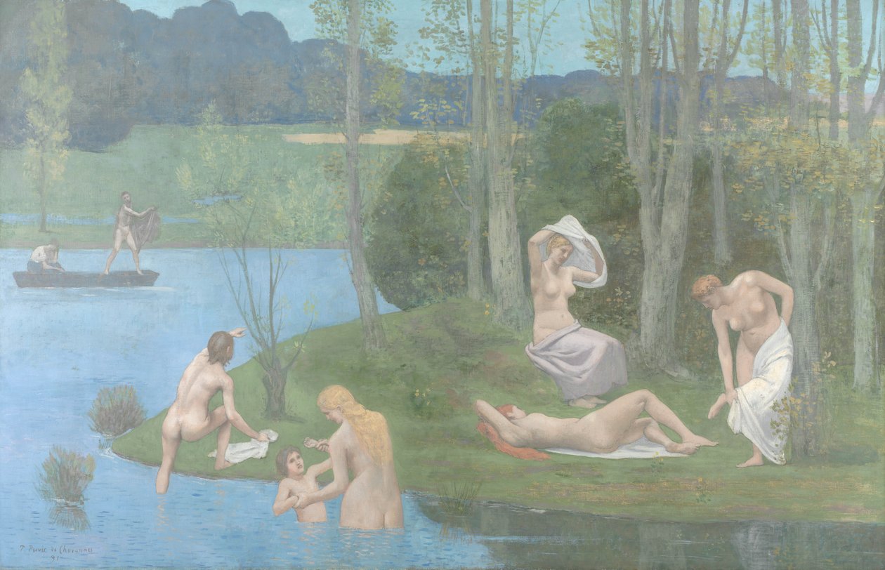 Sommer af Pierre Puvis de Chavannes