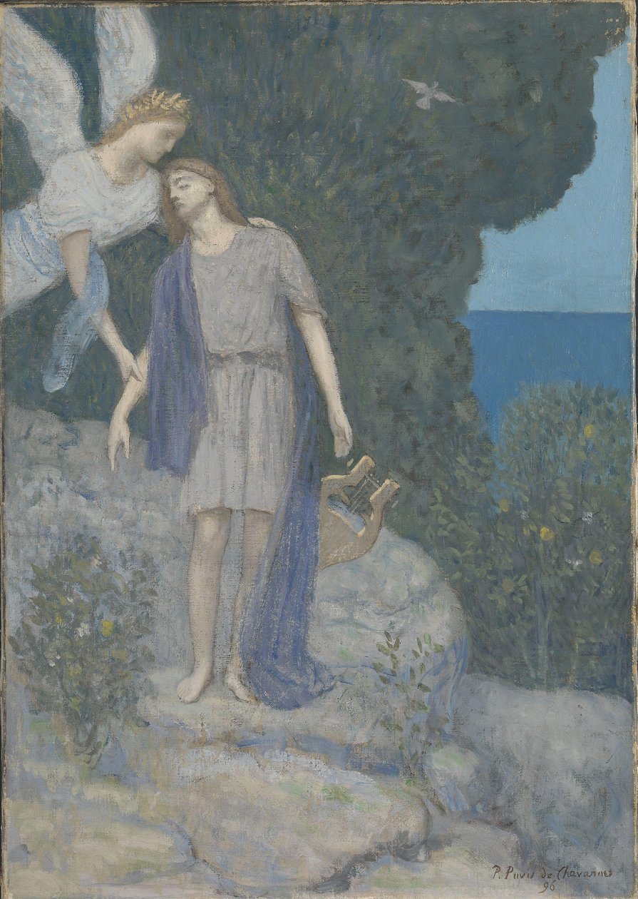 Digteren af Pierre Puvis de Chavannes