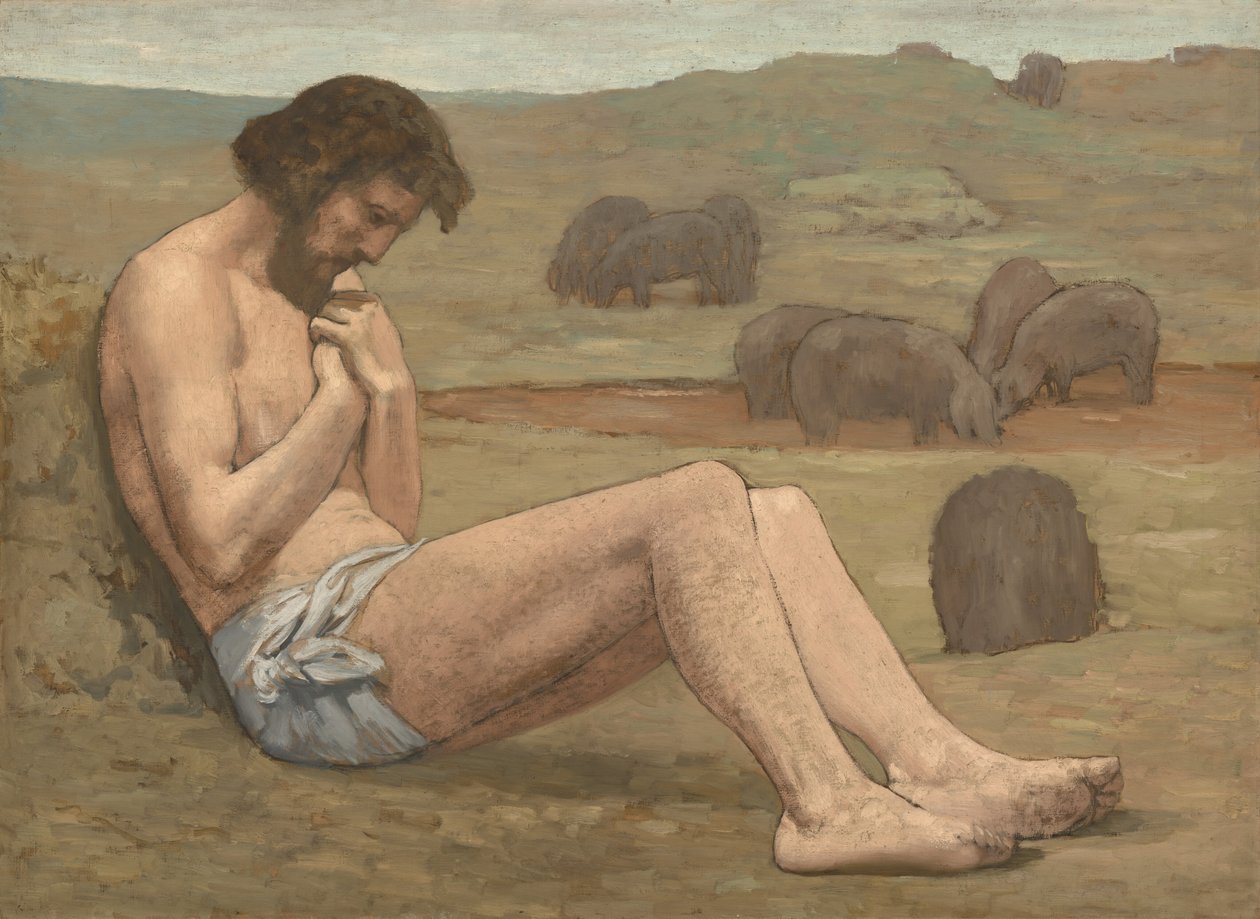 Den fortabte søn, sandsynligvis ca. 1879. af Pierre Puvis de Chavannes