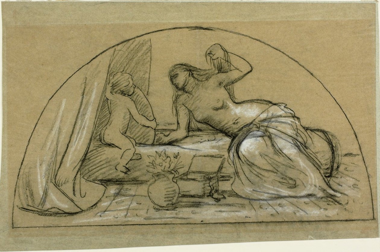 Venus forfængelighed: parisiske dyder af Pierre Puvis de Chavannes