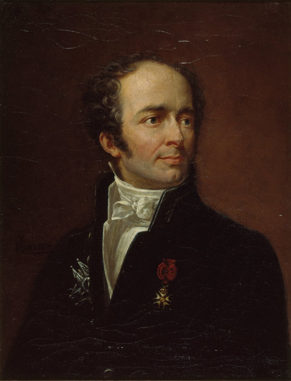 Portræt af general Maximilien Foy 1775-1825, ca 1820. af Pierre Roch Vigneron
