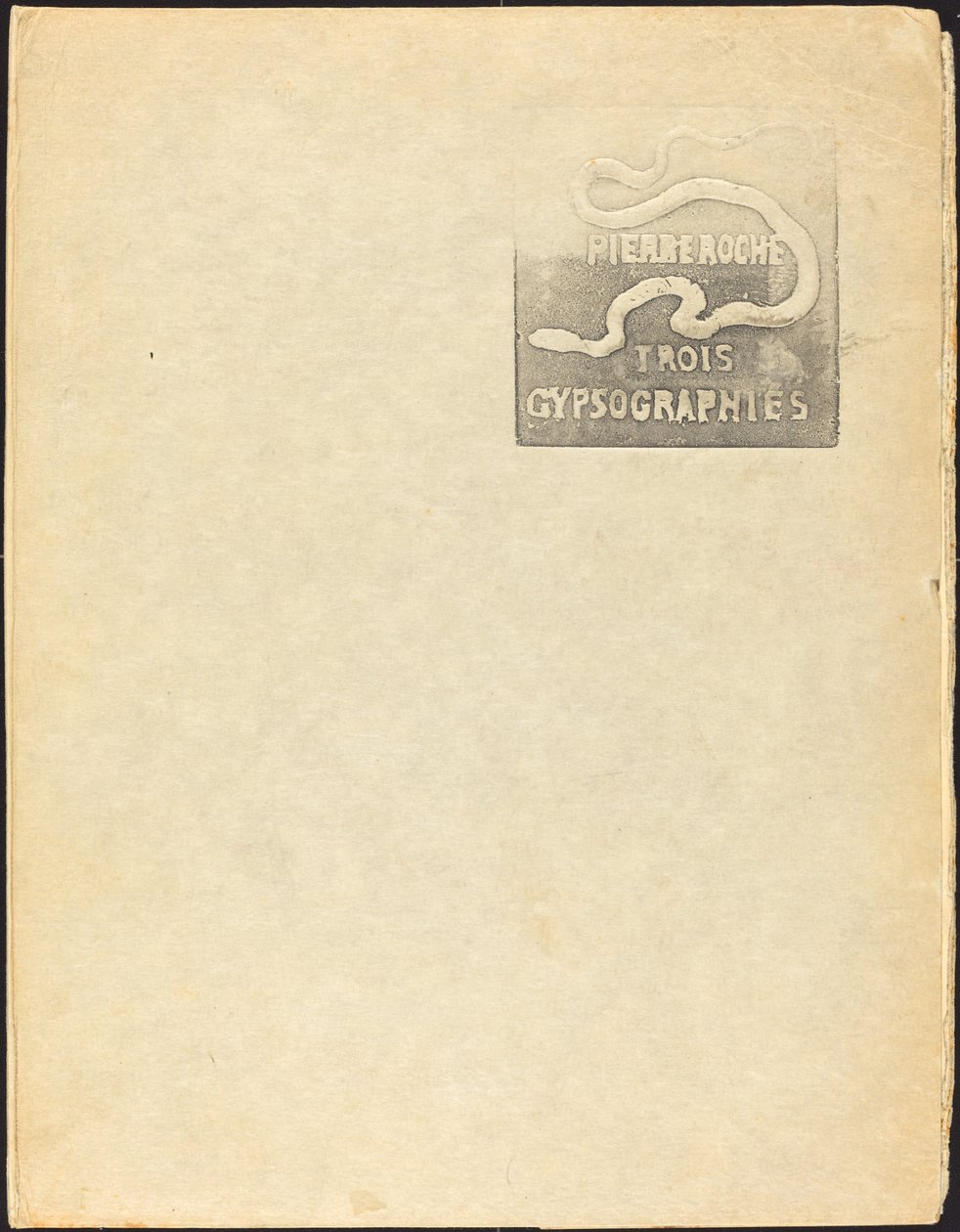 Cover Design af Pierre Roche