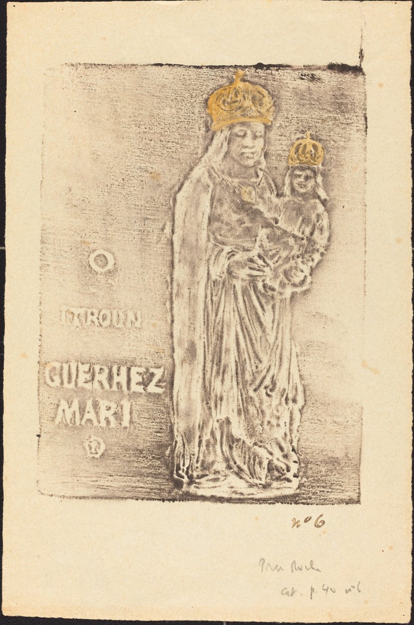 Notre Dame du Folgoet (Vor Frue af Folgoet) af Pierre Roche