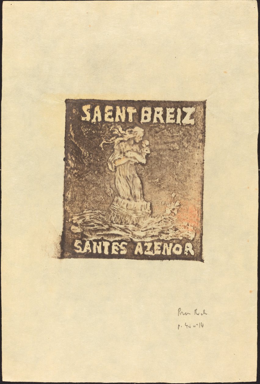 Sainte Azenor de Goelo af Pierre Roche