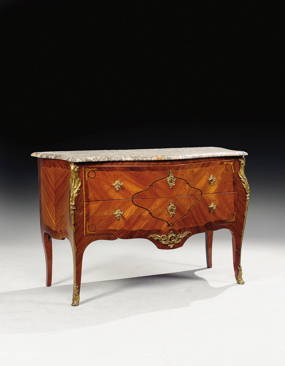 Louis XV bekvemt af Pierre Roussel