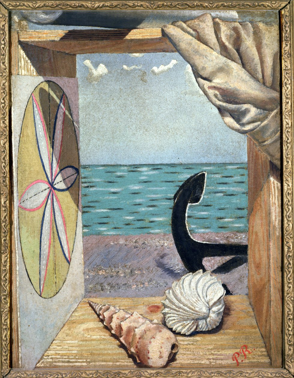 Stilleben med skaller, ca. 1930 af Pierre Roy