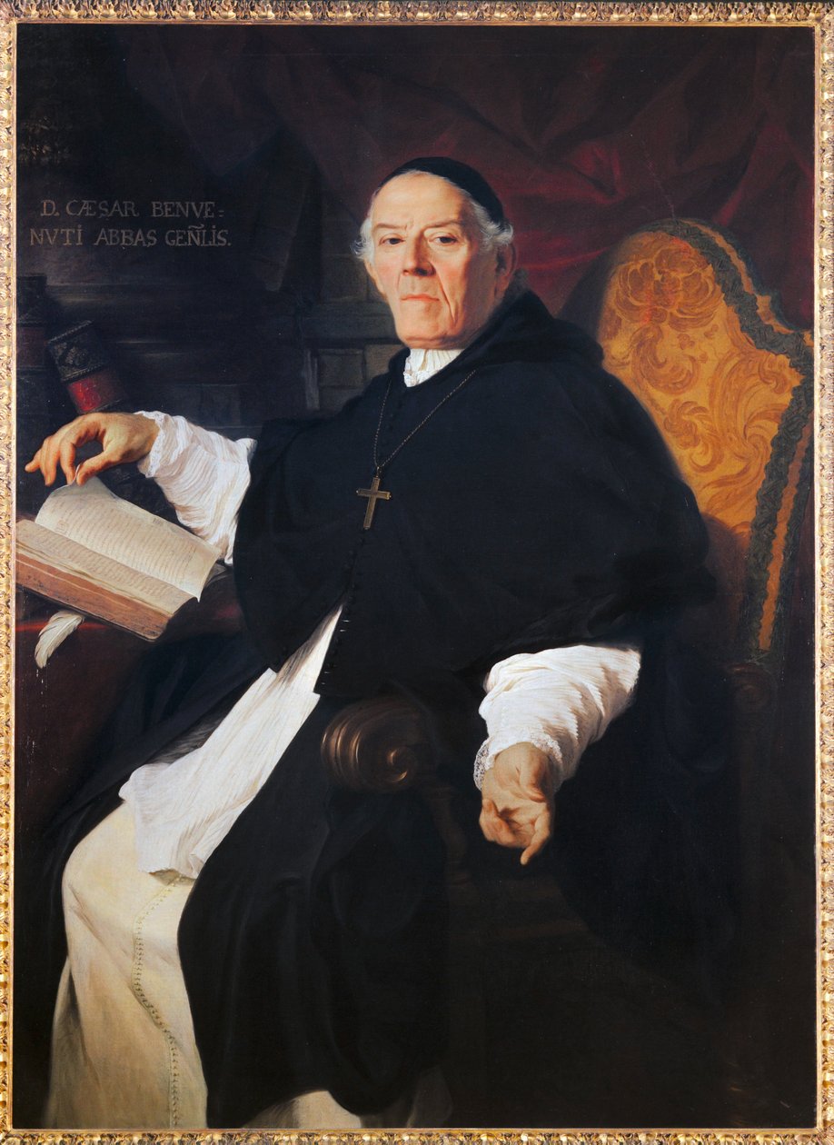 Don Cesare Benvenuti, abbe general de la congregation des chanoines de Latran - Don Cesare Benvenuti ... af Pierre Subleyras
