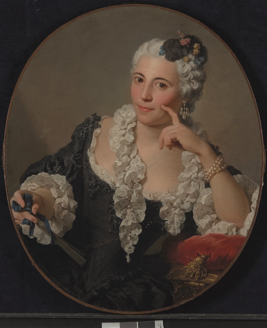 Portræt af Anne-Marie Zina Durand de Lironcourt (olie på lærred) af Pierre Subleyras
