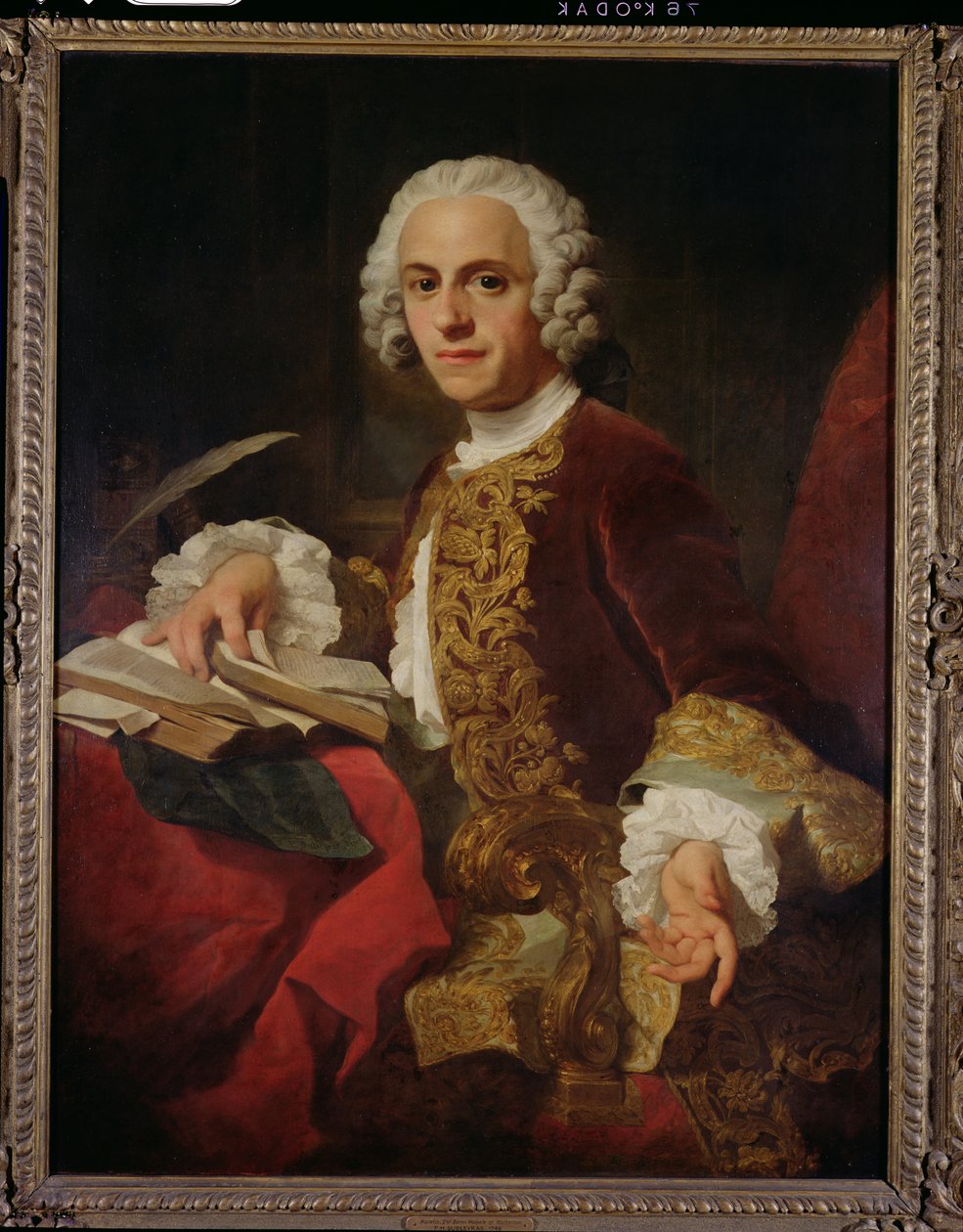 Portræt af Horatio Walpole (1723-1809) 2. baron Walpole af Wolterton (olie på lærred) af Pierre Subleyras