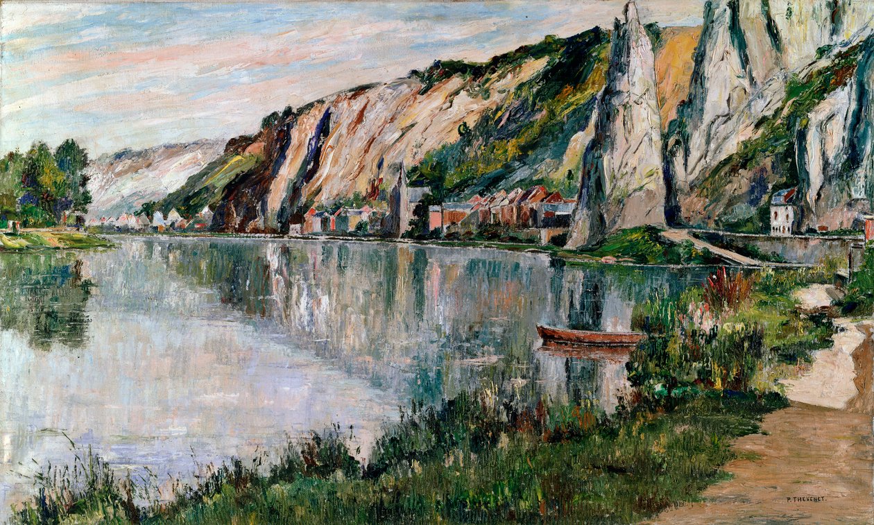 The Rock at Bayard, slutningen af det 19. eller 20. århundrede af Pierre Thevenet