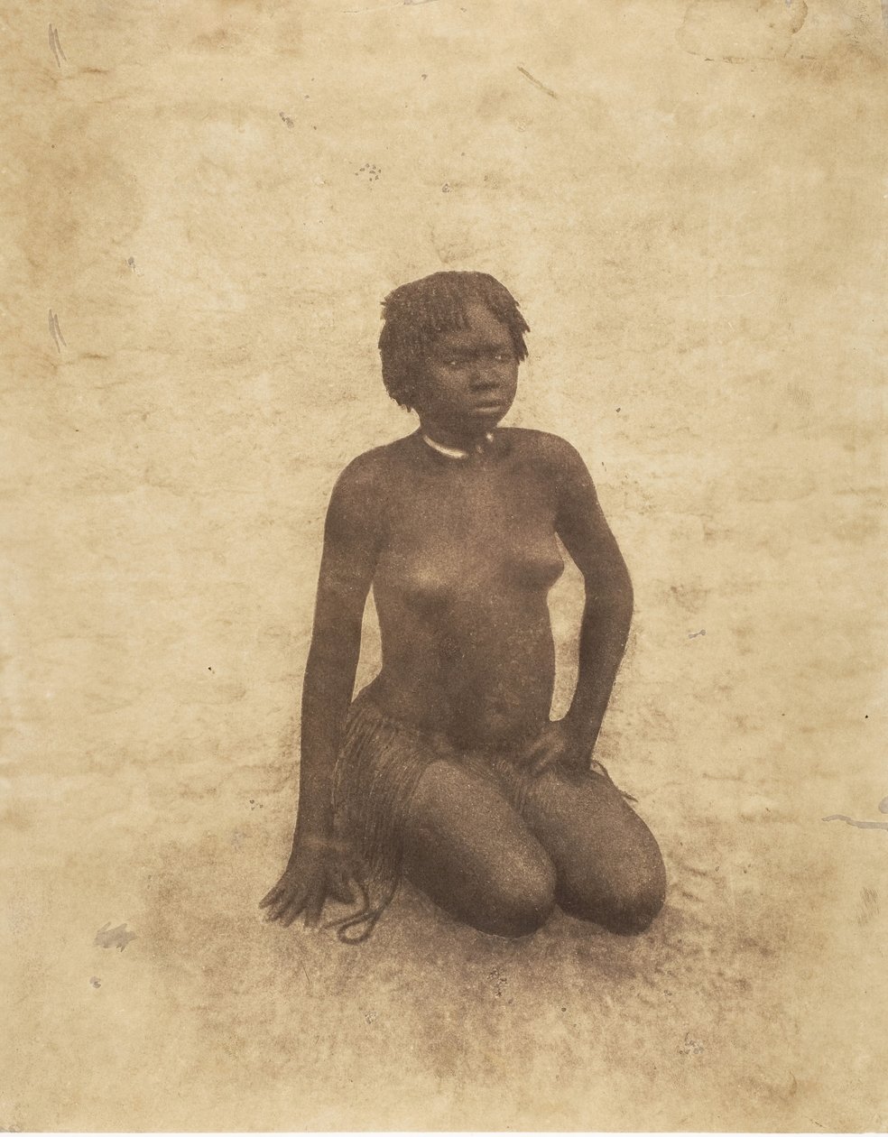 Ung Nuba kvinde, 1853-54. af Pierre Tremaux