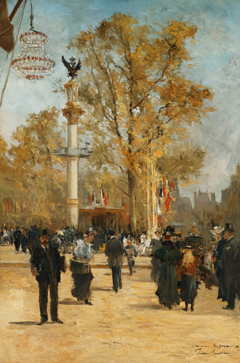Victoria Avenue, 1876 af Pierre Vauthier