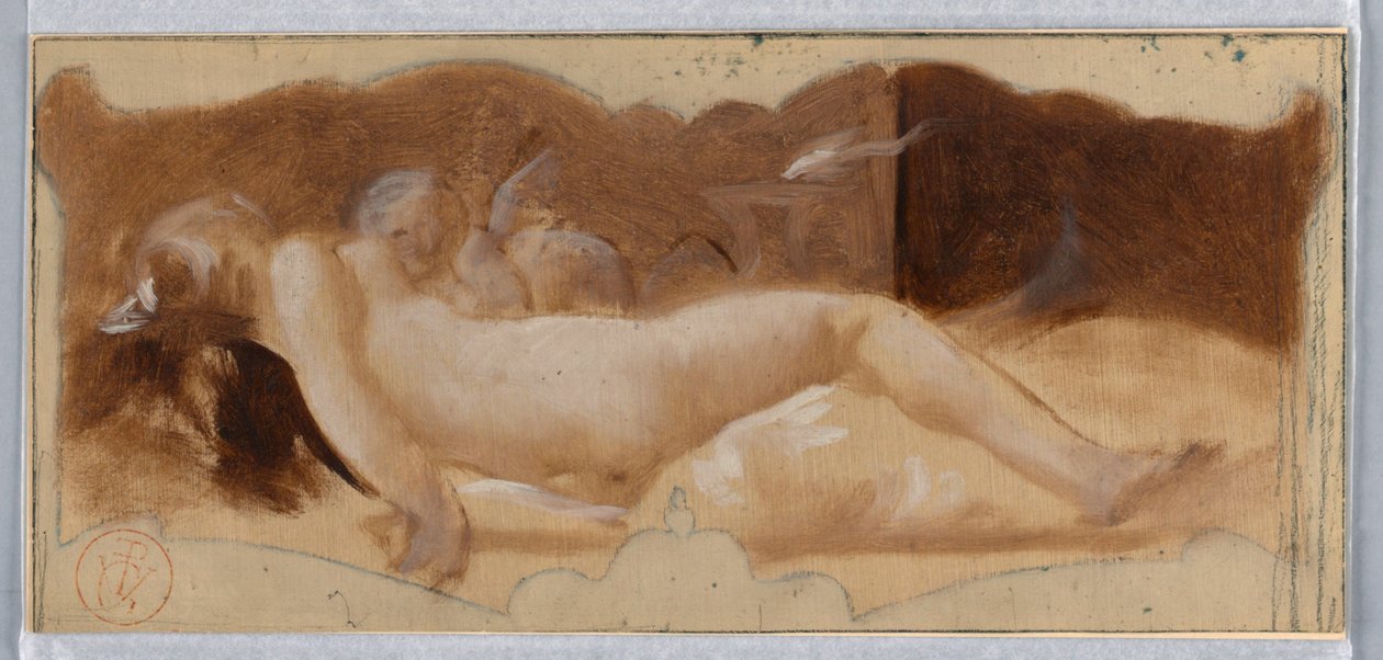 Tegning af Pierre Victor Galland