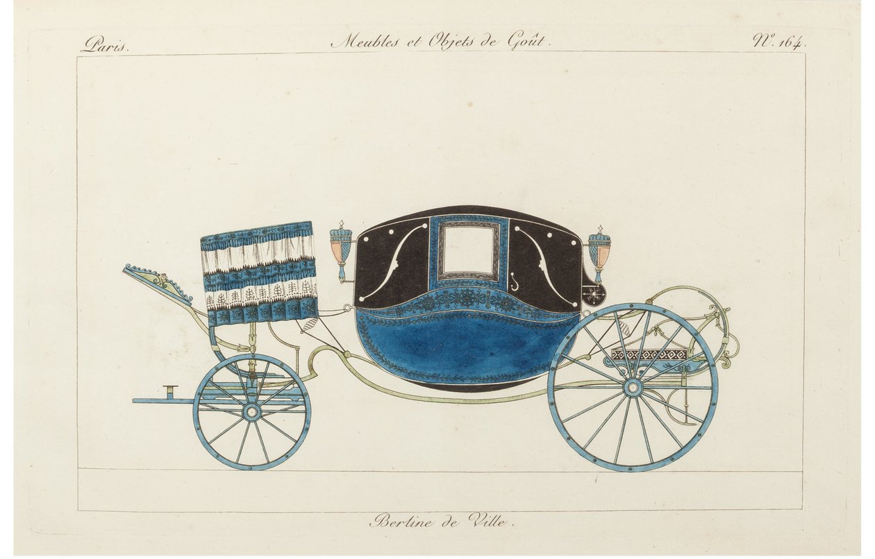 Bysalon, 1800-tallet. af Pierre de La Mesangere