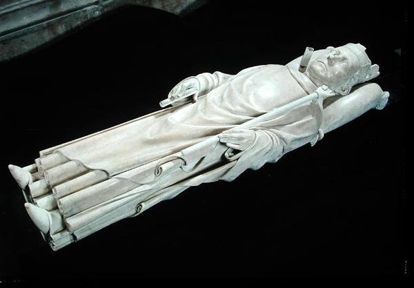 Billede af Karl VI (1368-1422) 1429 (marmor) af Pierre de Thury