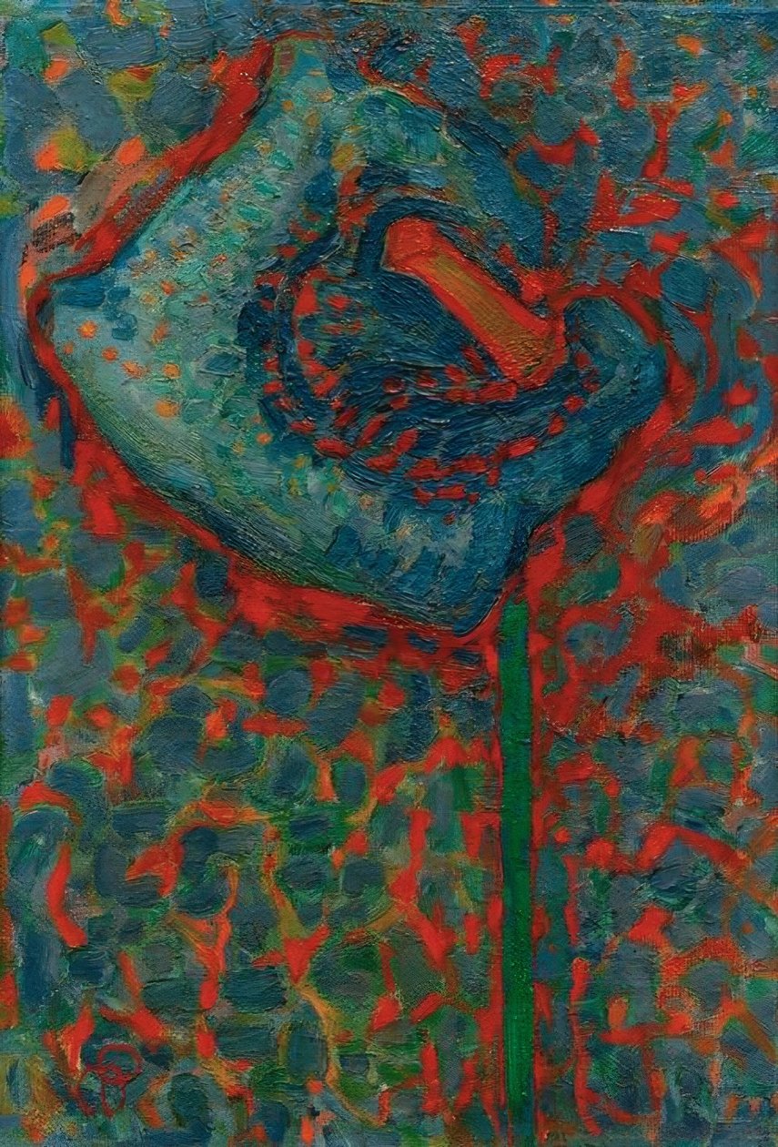 Aronstab af Piet Mondrian