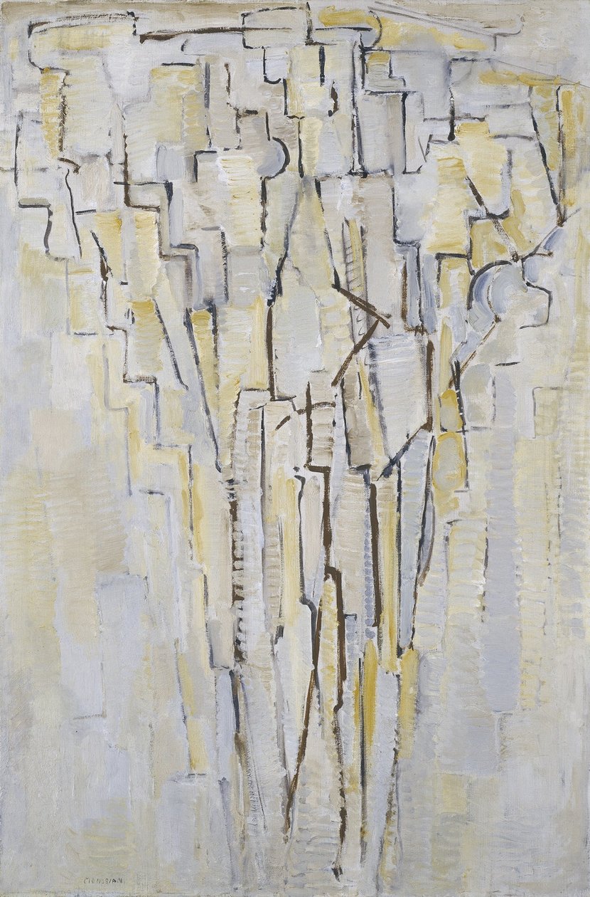 Boom A. af Piet Mondrian