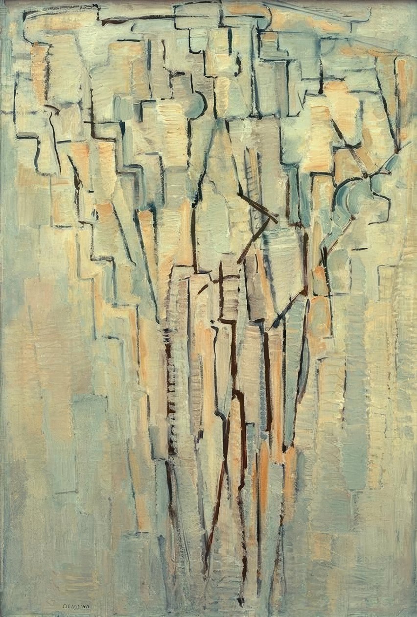 Træet A af Piet Mondrian