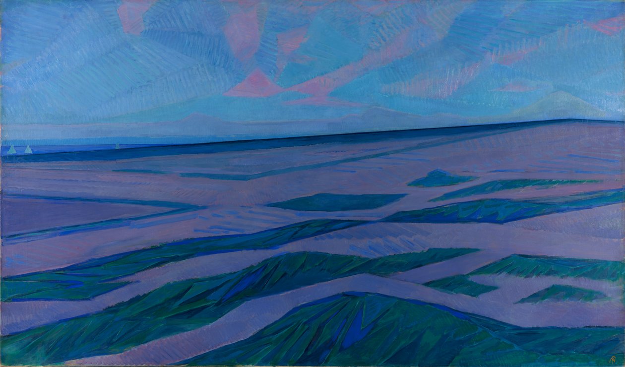 Klitlandskab, 1911 af Piet Mondrian