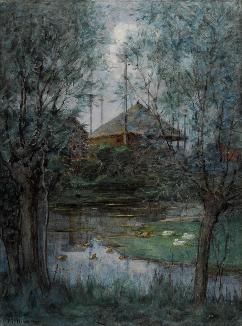 Høstak af Piet Mondrian