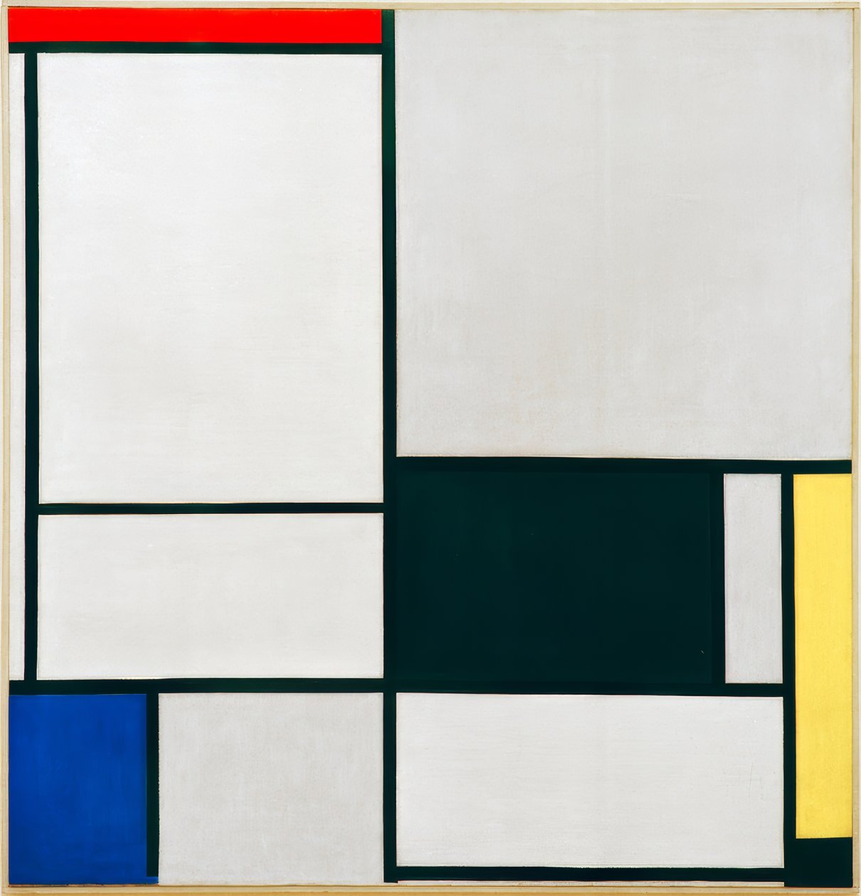 Komposition Nr. 2 af Piet Mondrian