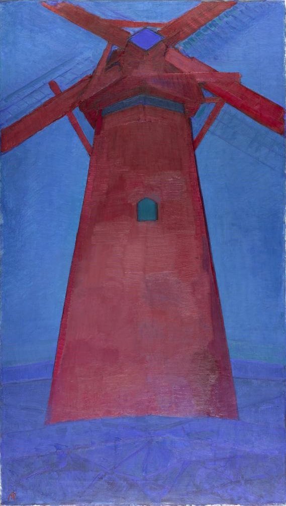 Mondrian Red Mill af Piet Mondrian