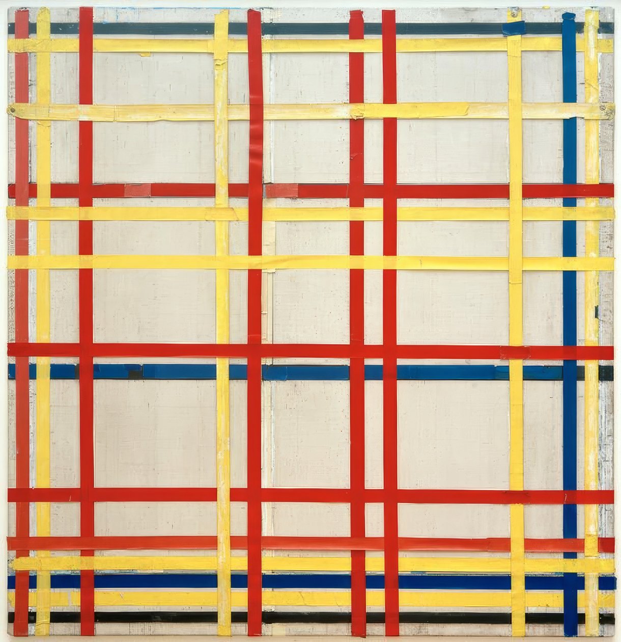 New York City 1 af Piet Mondrian