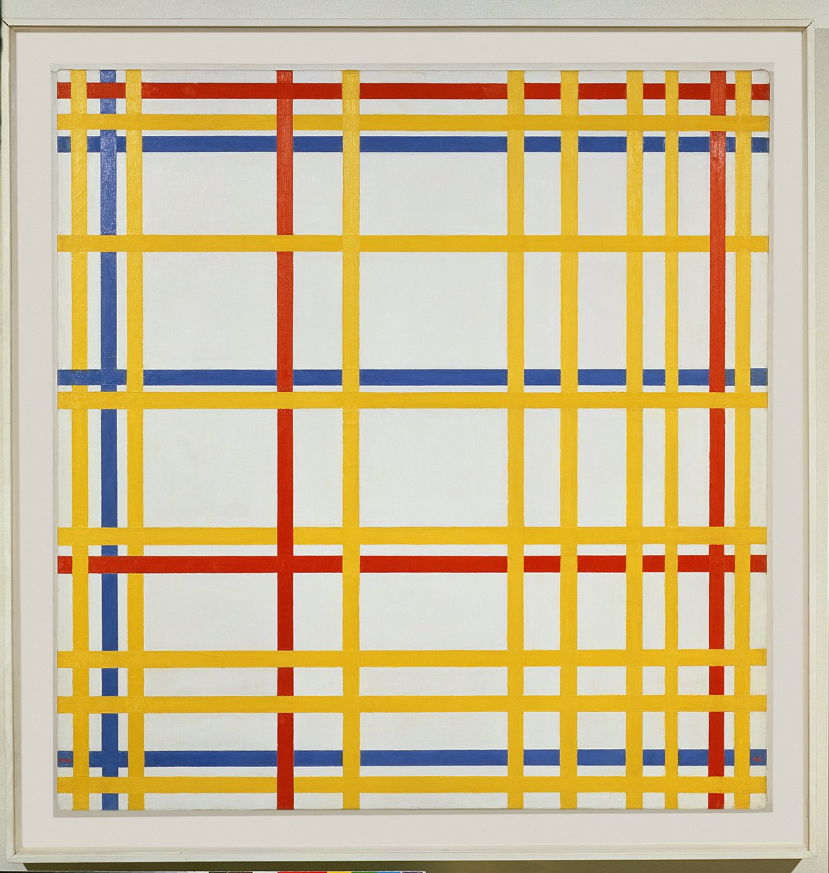 New York City, 1942 af Piet Mondrian