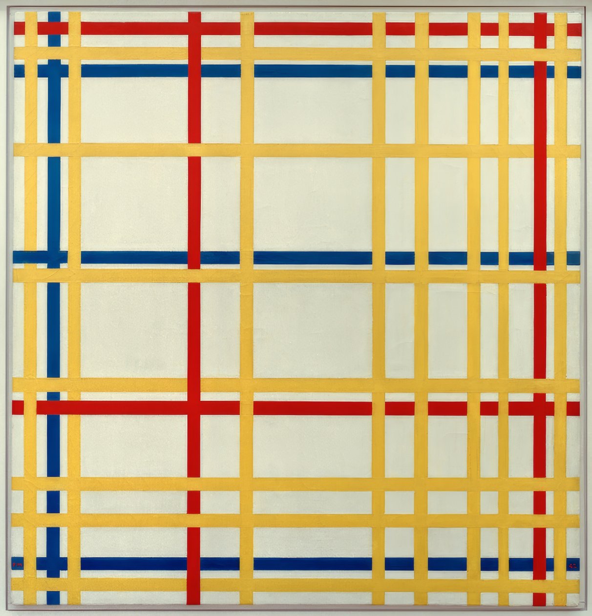 New York City; New York City I af Piet Mondrian