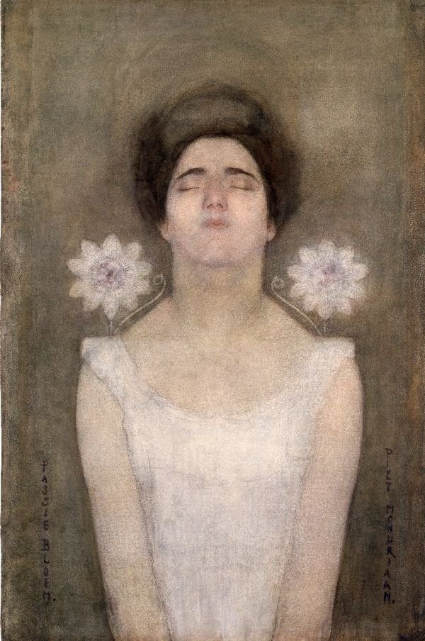 passionsblomst af Piet Mondrian