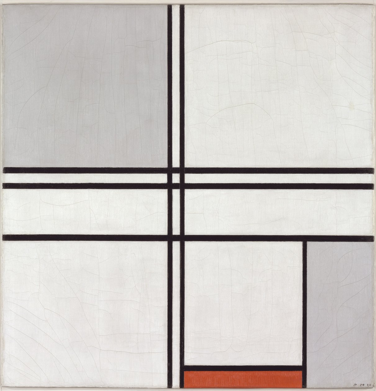 Sammensætning af Piet Mondrian