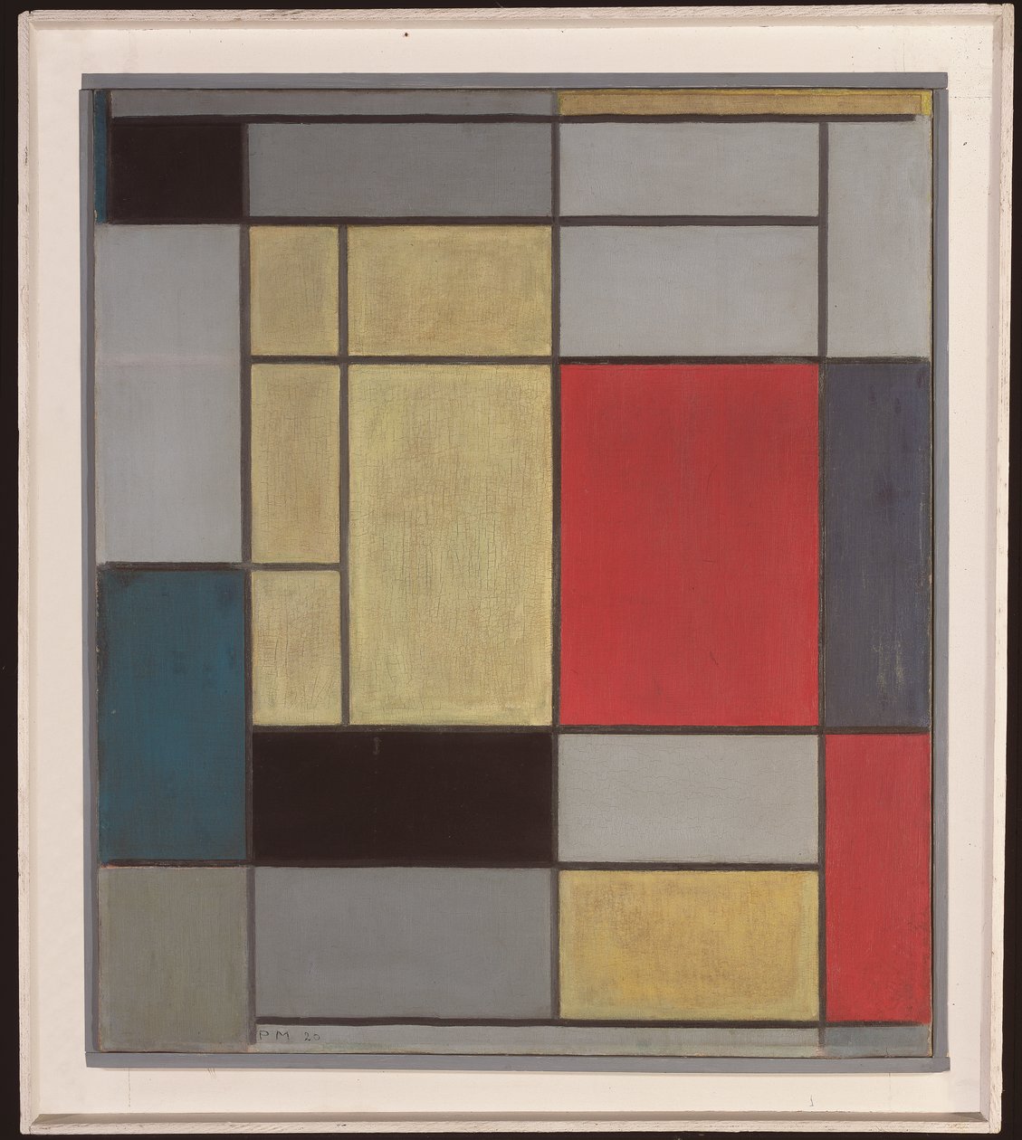 Sammensætning I af Piet Mondrian