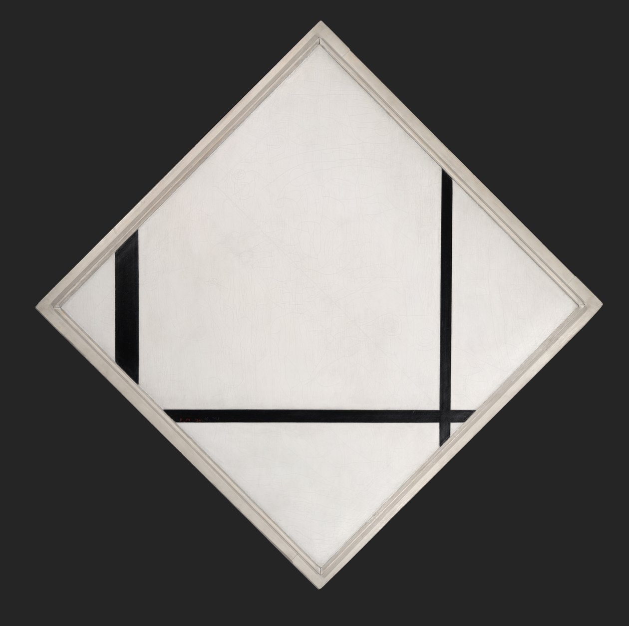 Fox trot A af Piet Mondrian