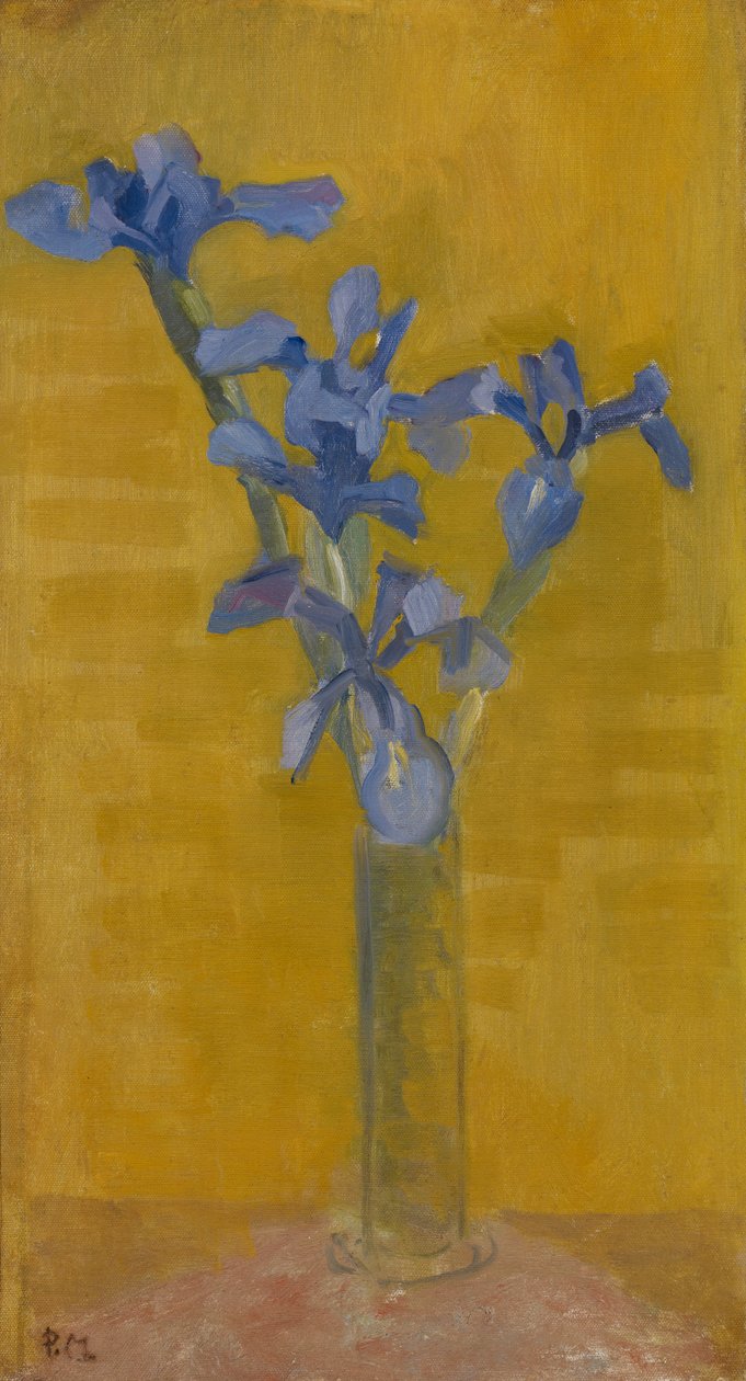 Iriser, ca. 1910 (olie på lærred) af Piet Mondrian