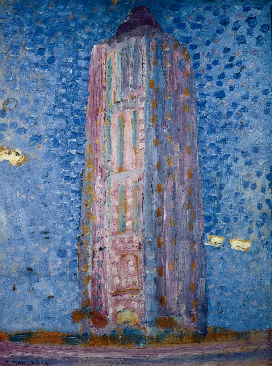 Le Phare de Westkapelle af Piet Mondrian