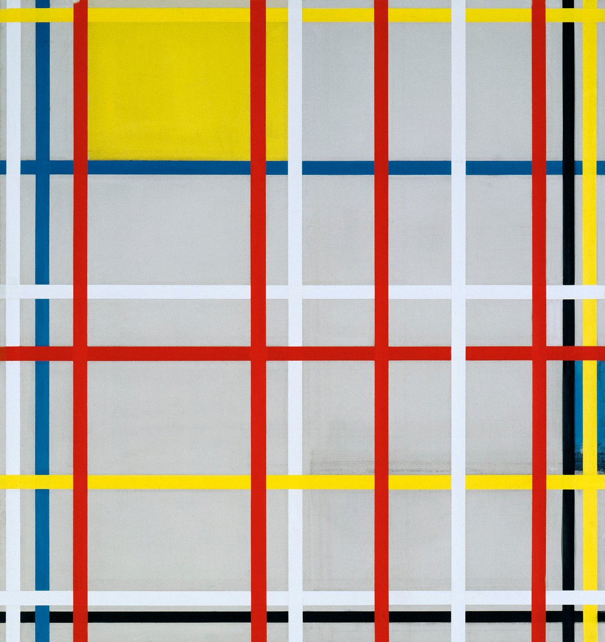 New York City, 3, 1941 af Piet Mondrian