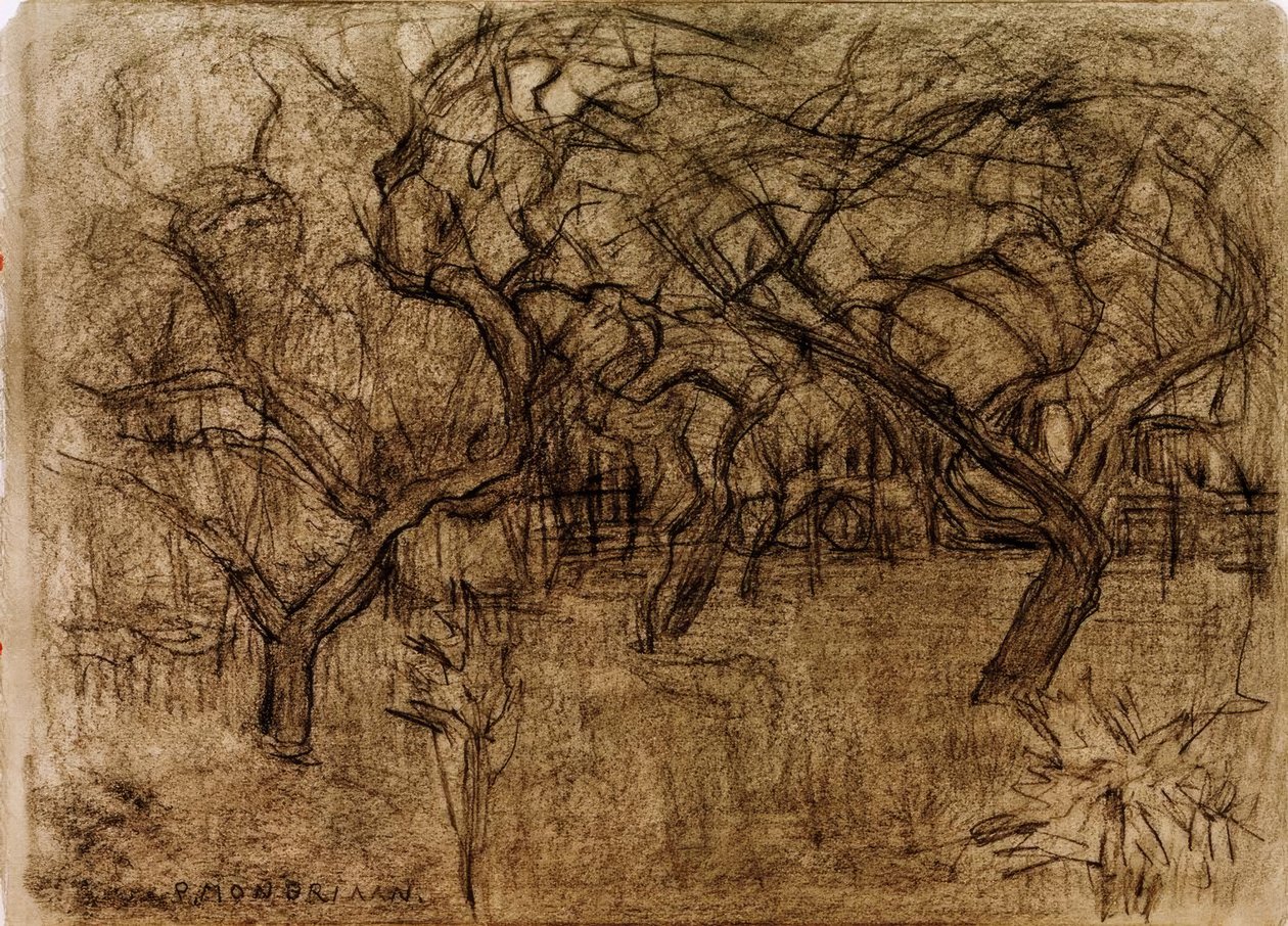 frugthave af Piet Mondrian
