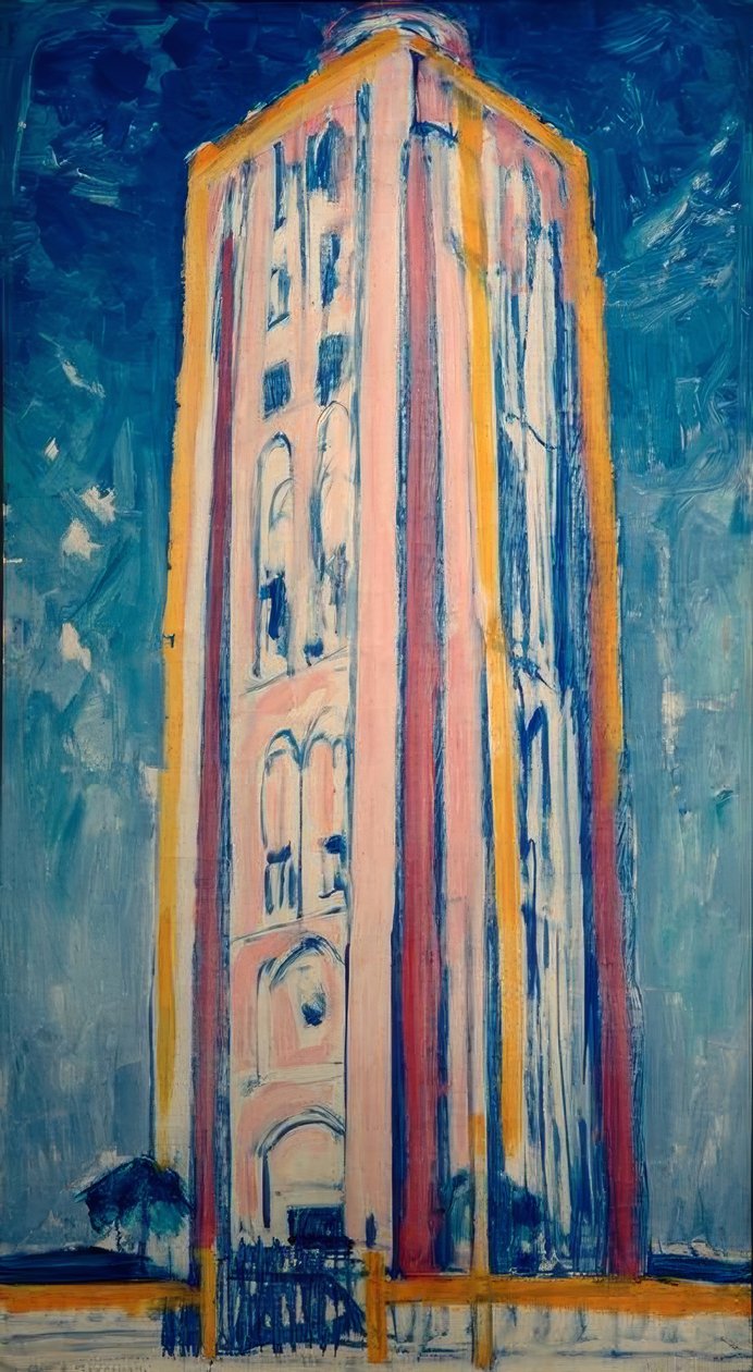 Westkapelle (Holland), af Piet Mondrian