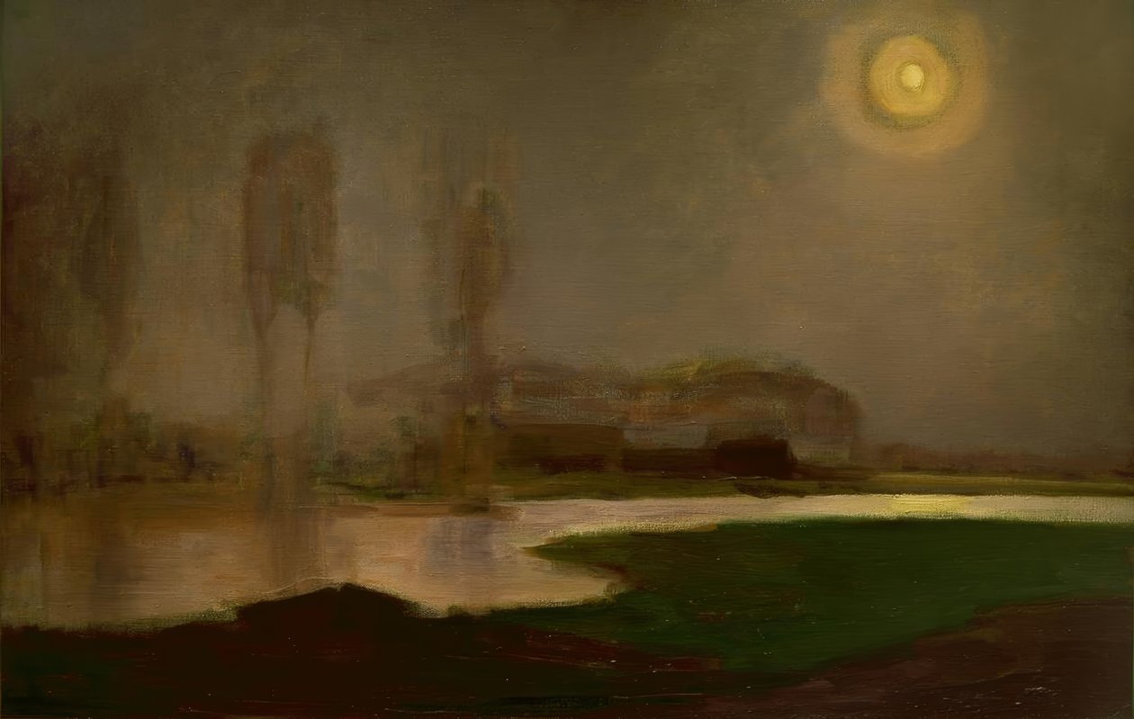 sommernat af Piet Mondrian