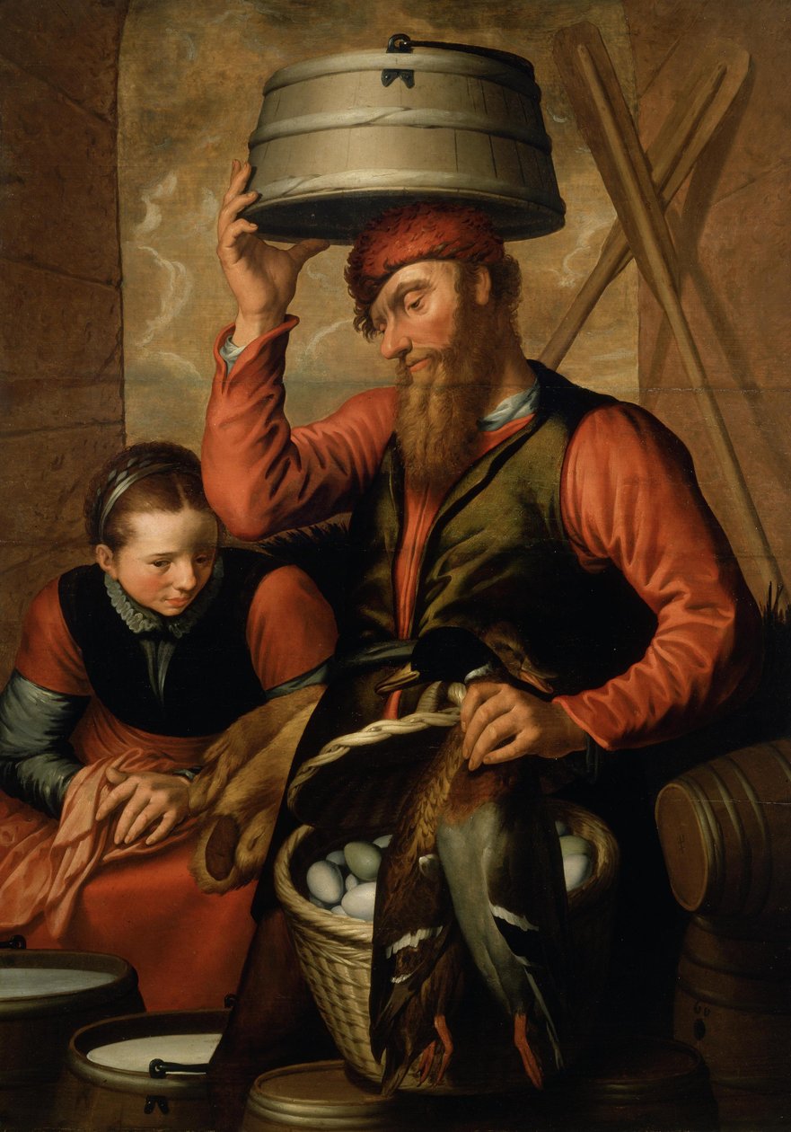 Sælger af spillet af Pieter Aertsen