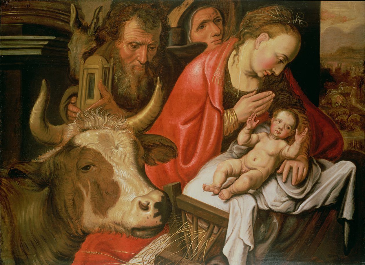 Hyrdernes tilbedelse af Pieter Aertsen