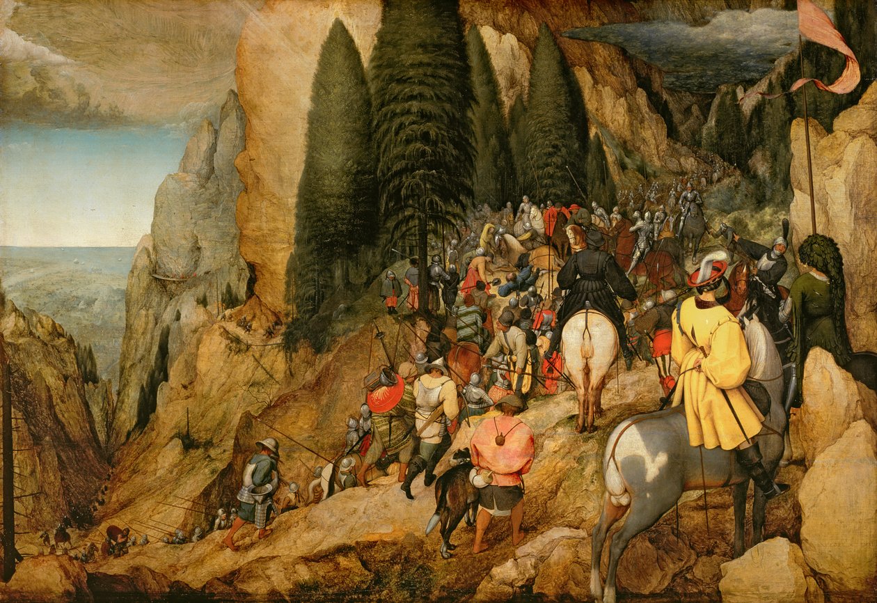 Omvendelse af St. Paul, 1567 af Pieter Bruegel the Elder