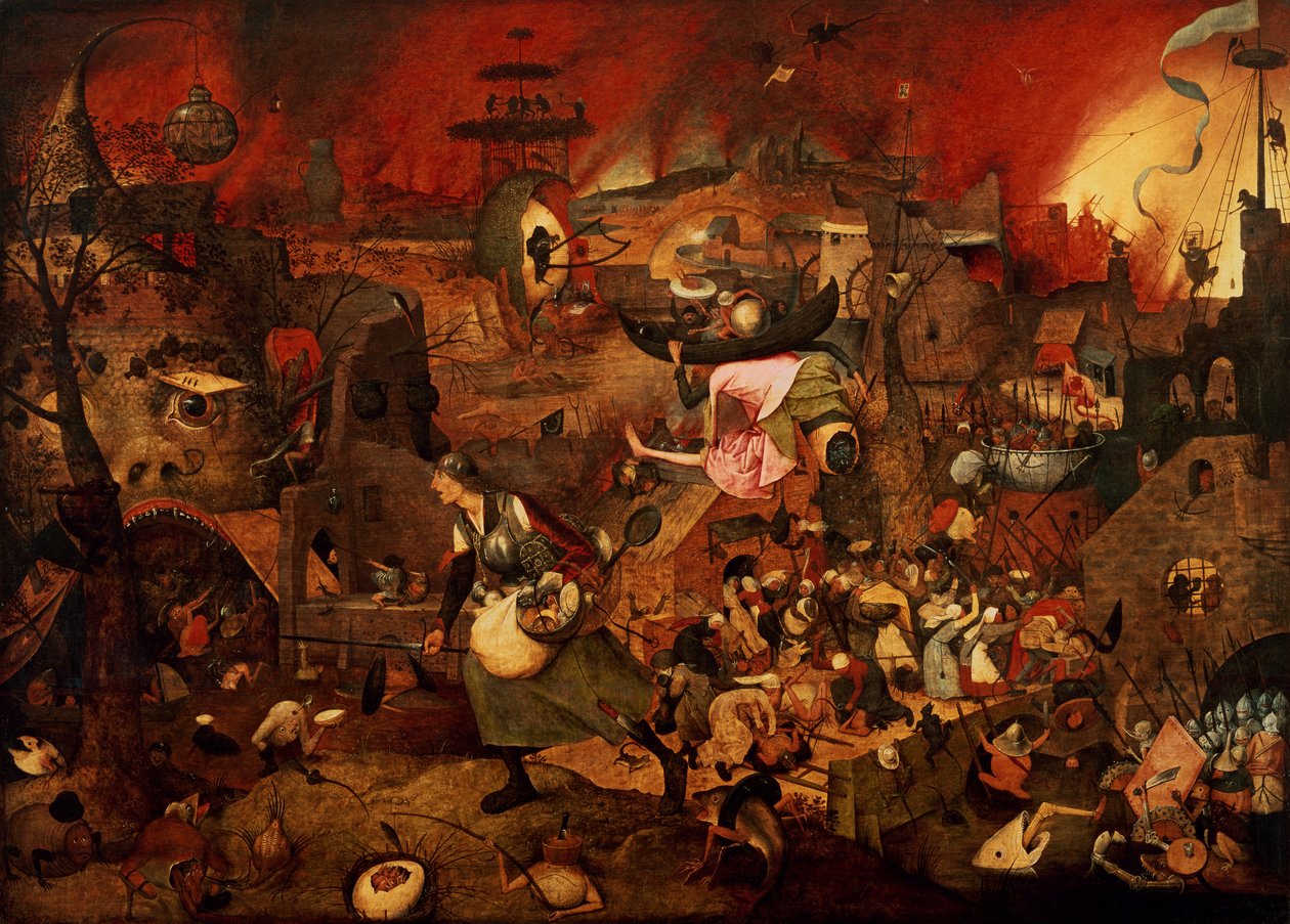 Dulle Griet (Mad Meg) 1564 af Pieter Bruegel the Elder