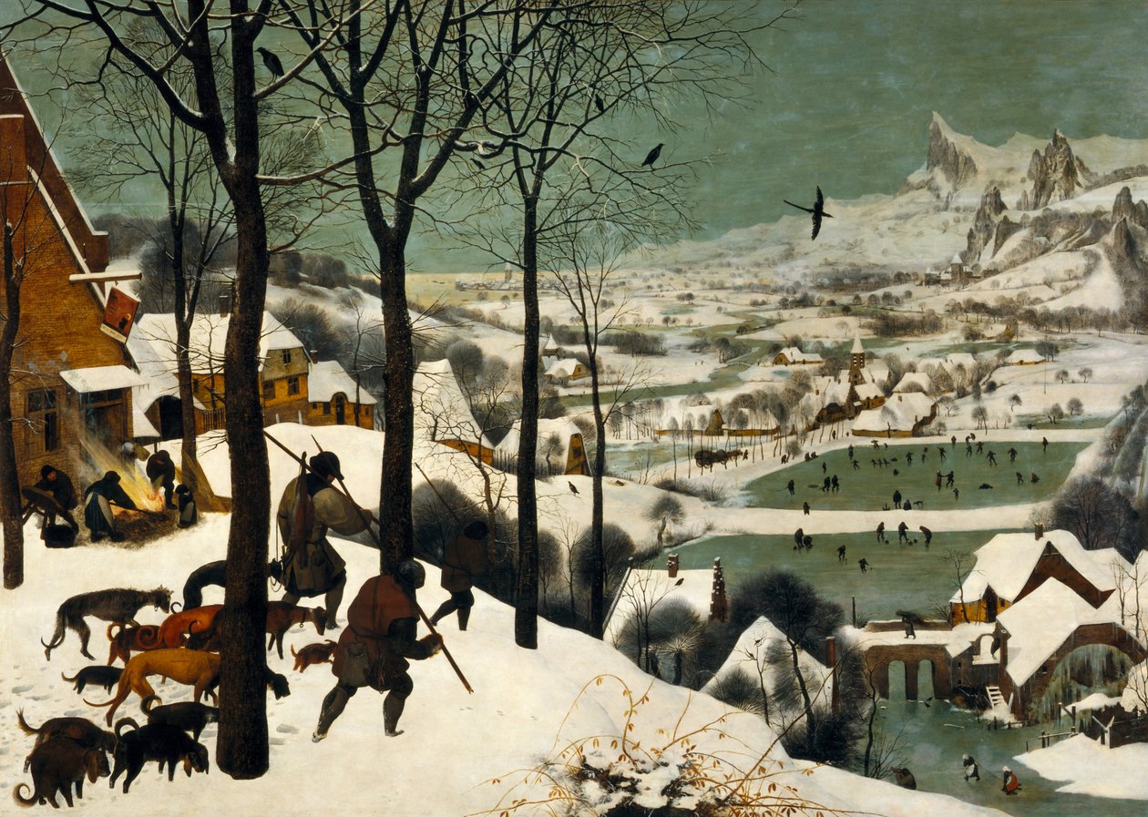 Jægere i sneen (vinter) af Pieter Bruegel the Elder