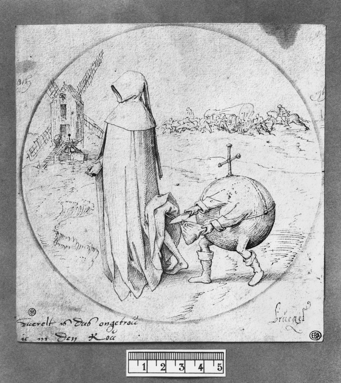 Misantrop (se også 112981) af Pieter Bruegel the Elder