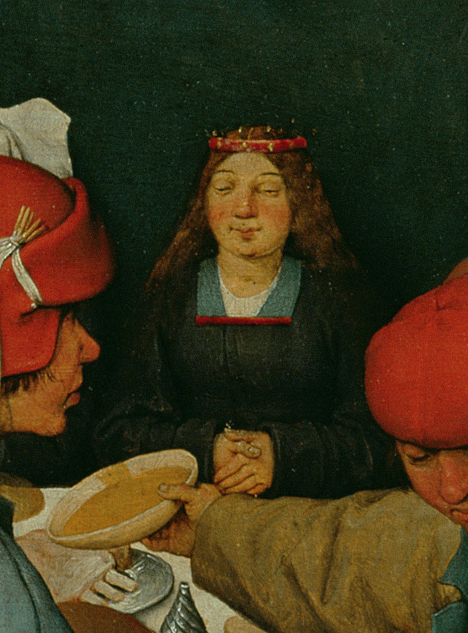 Bondebryllup (Bauernhochzeit) (detalje af 68946), 1568 af Pieter Bruegel the Elder