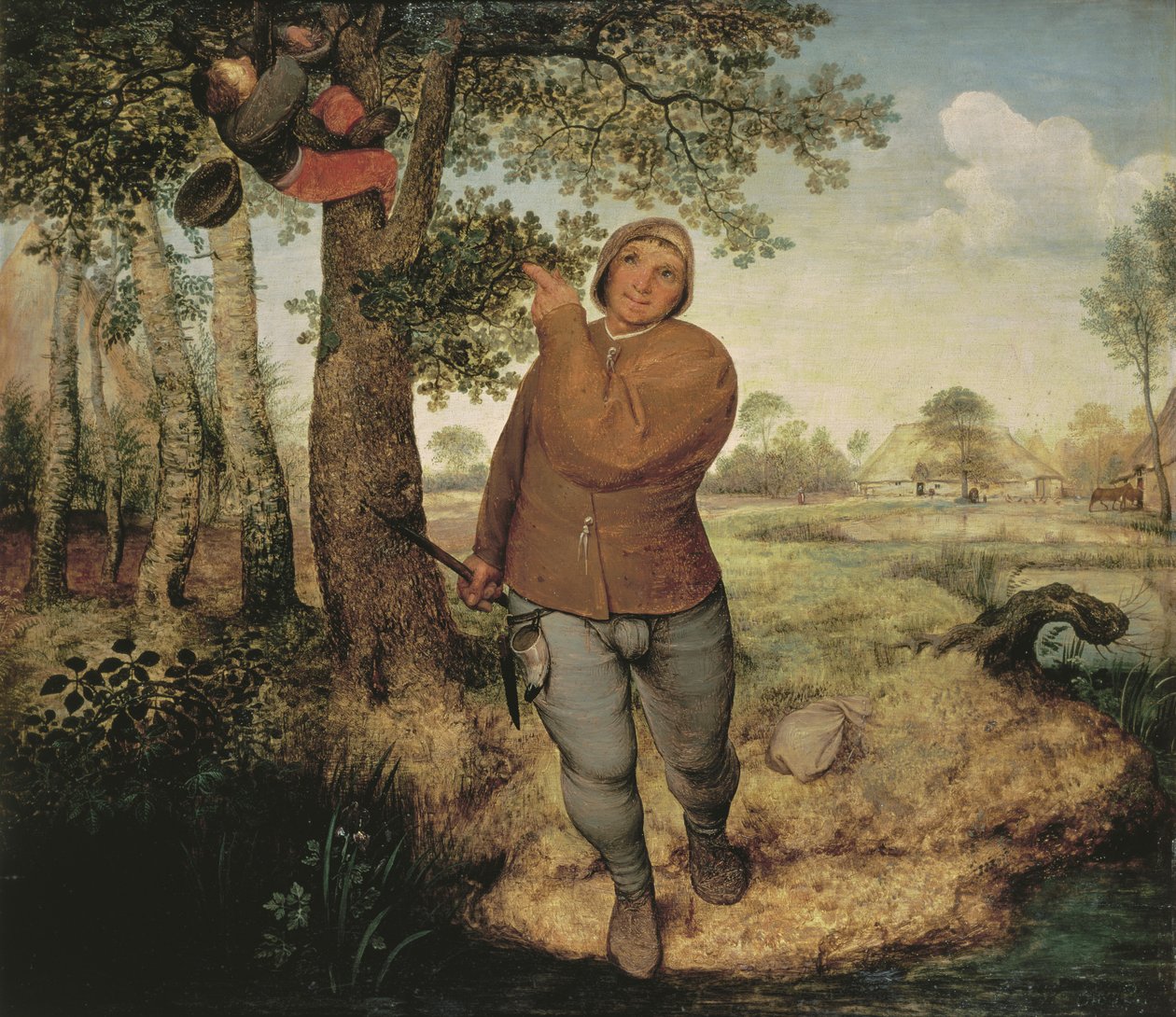 Bonde og Fugleneser, 1568 af Pieter Bruegel the Elder