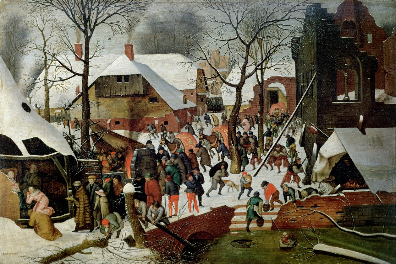 Magiernes tilbedelse af Pieter Bruegel the Elder