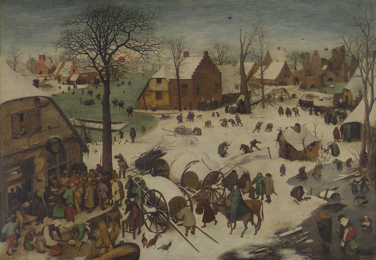 Nummereringen i Bethlehem af Pieter Bruegel the Elder